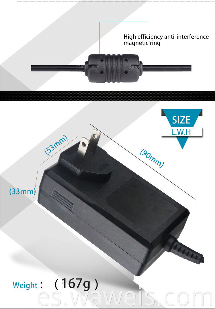 12v 3a Us Plug Adapter